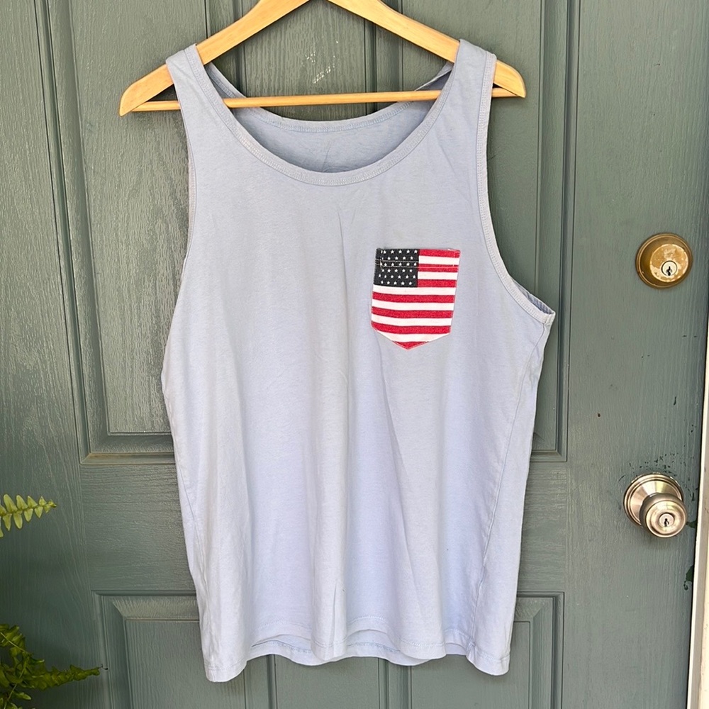 Bar Stool Patriotic Tank Top